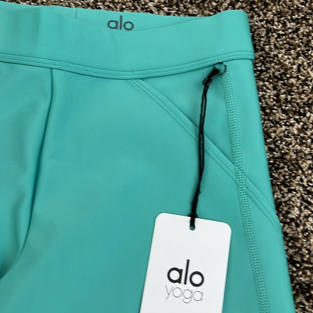 Alo Yoga High Waist Teal Utility Legging, NWT - Picture 4 of 8